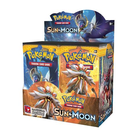 pokemon sun moon metal box|sun and moon booster packs.